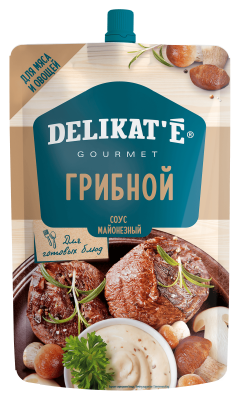 Dressing sauce Delikat'e «Mushrooms» Dressing sauce Delikat'e «Mushrooms»