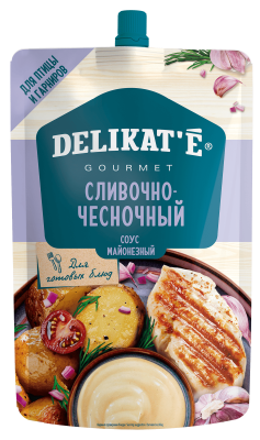 Dressing sauce Delikat'e «Creamy garlic» Dressing sauce Delikat'e «Creamy garlic»